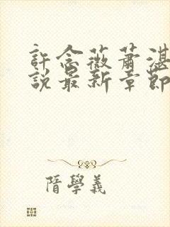 许念薇萧湛明小说最新章节免费阅读