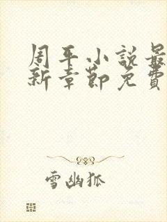 周平小说最新更新章节免费阅读封面