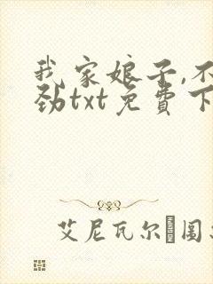 我家娘子,不对劲txt免费下载