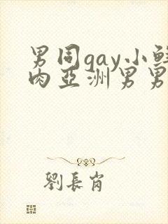 男同gay小鲜肉亚洲男男在线观看