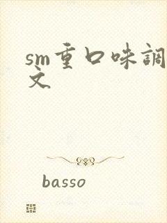 sm重口味调教文