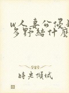 w人妻公侵犯波多野结什么销售