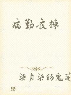 病勤夜栋封面