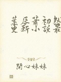 叶辰萧初然最快更新小说最新封面