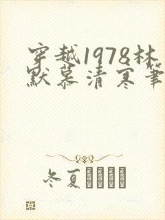 穿越1978林默慕清寒笔趣阁