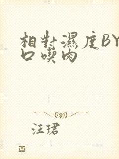 相对湿度BY大口吃肉