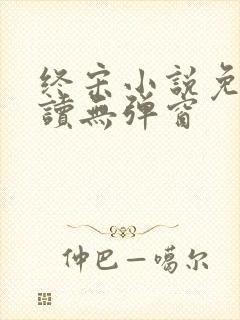 终宋小说免费阅读无弹窗