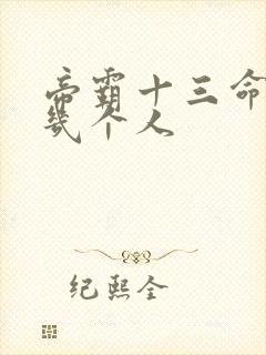 帝霸十三命宫有几个人