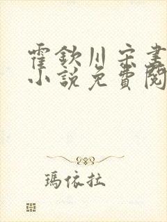 霍钦川宋书汀的小说免费阅读无弹窗封面