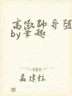 高傲帅哥堕落记by笔趣