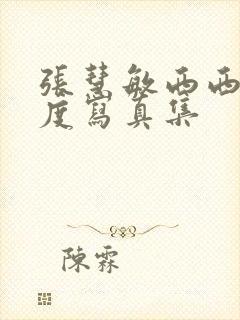 张慧敏西西大尺度写真集