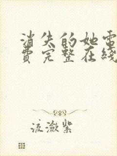 消失的她电影免费完整在线观看高清