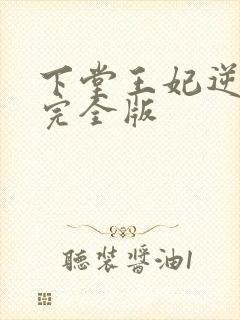 下堂王妃逆袭记完全版