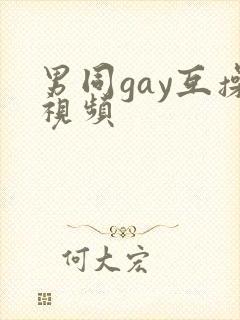 男同gay互操视频