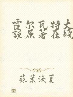 霍尔瓦特大街小说原著在线阅读