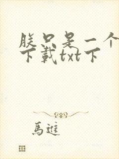 朕只是一个演员下载txt下