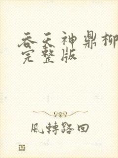 吞天神鼎柳无邪完整版封面