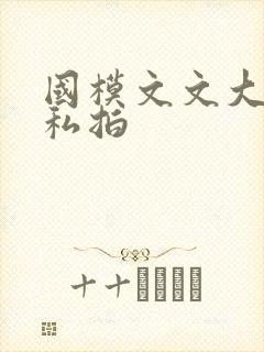 国模文文大尺度私拍