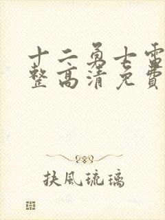 十二勇士电影完整高清免费观看