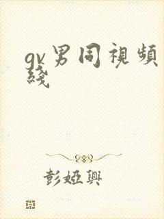 gv男同视频在线封面