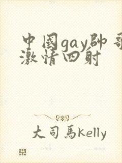 中国gay帅哥激情四射