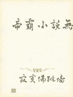 帝霸小说无弹窗