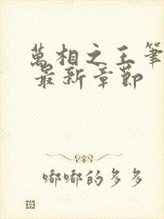 万相之王笔趣阁 最新章节封面