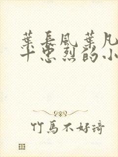 叶长风叶凡一门十忠烈的小说名字