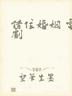 错位婚姻 电视剧