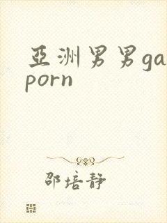 亚洲男男gayporn封面