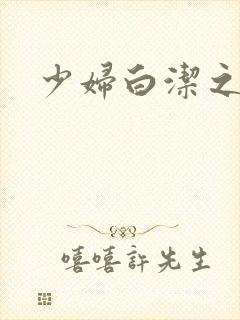 少妇白洁之封面