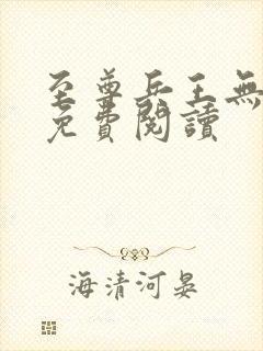 至尊兵王无弹窗免费阅读