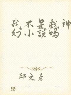 我不是戏神是玄幻小说吗