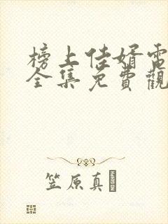 榜上佳婿电视剧全集免费观看高清2025在线