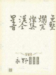 星汉灿烂免费观看全集完整版高清