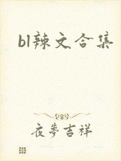 bl辣文合集