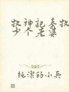 牧神记秦牧有多少个老婆