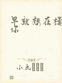 早就想在楼梯要你