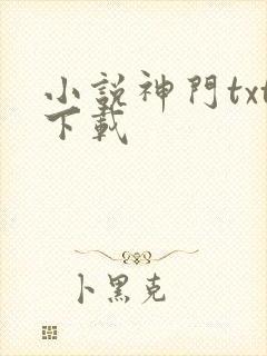 小说神门txt下载