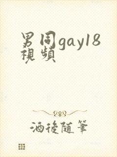 男同gay18视频