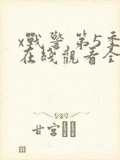 x战警 第5季在线观看全集免费播放