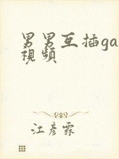 男男互插gay视频