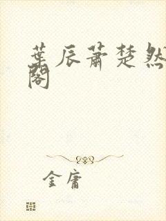 叶辰萧楚然笔趣阁封面