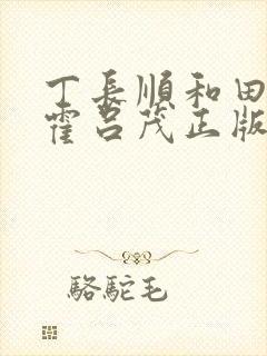 丁长顺和田晓兰霍吕茂正版封面