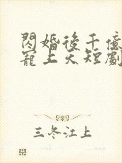 闪婚后千亿老公宠上天短剧12