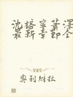 沈榕宁萧泽小说最新章节全文阅读