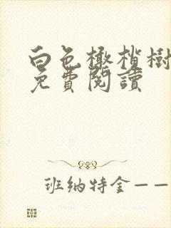 白色橄榄树全文免费阅读