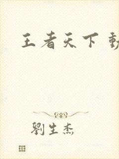 王者天下 动漫封面