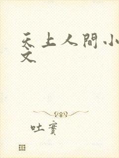 天上人间小说全文封面
