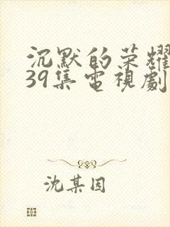 沉默的荣耀1—39集电视剧免费播放